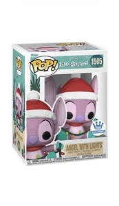 Disney Lilo & Stitch - Angel with Lights Holiday #1505 Funko Pop Vinyl Figure - Picture 1 of 2