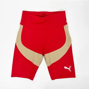 Puma x June Ambrose 72 Bike Shorts rot schwarz Damen Large - Bild 1 von 7