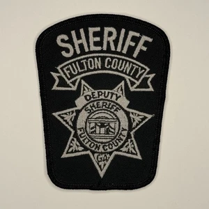 Patch ufficio sceriffi della contea di Fulton Georgia sottomessa - Foto 1 di 1