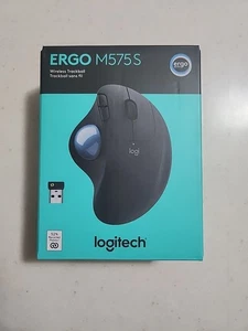 Logitech ERGO  Wireless Ergonomic Trackball Mouse, 910-007026  New - Picture 1 of 5