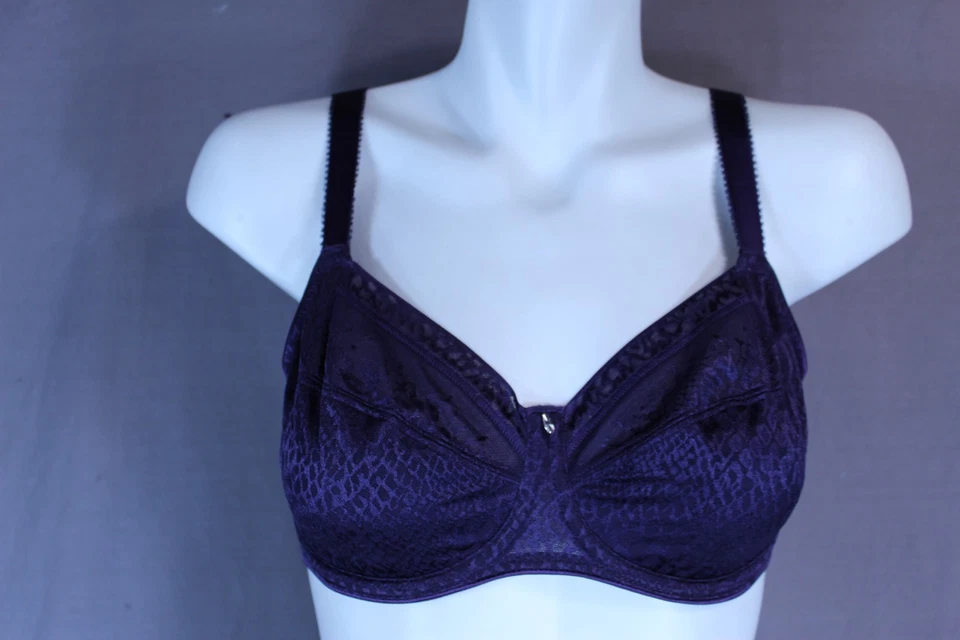 Fantasie Envisage 6911 Underwire Unlined Full Coverage Bra US 34i purple - Image 1 of 4
