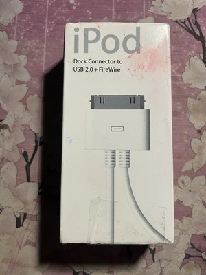 Apple M9126G/A iPod Dock Connector to FireWire/USB 2.0 Y Cable - Genuine - Image 1 of 4