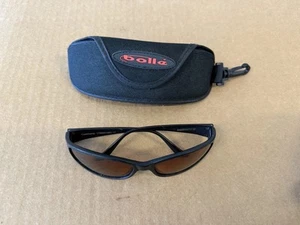 Bolle Coachwhip Sunglasses Matte Black Sports Wrap Made In France - Picture 1 of 20