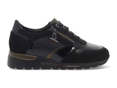 Flat shoe Mephisto EREEN N in black leather - Women's Shoes - Image 1 of 4