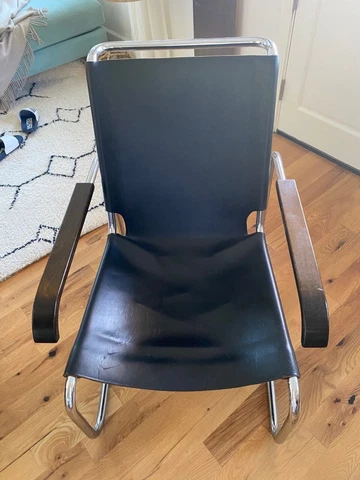 Bauhaus S35 Cantilever Chair by Marcel Breuer for Thonet, 1920s Cover