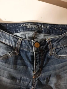 American Eagle 🦅 Jeans Size 2 Long Jegging Super Stretch - Picture 1 of 7
