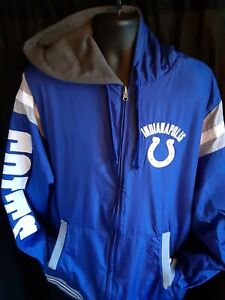 Indianapolis Colts NFL Men's G-III Hooded Reversible Jacket 3X