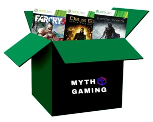 Xbox 360  Games Mystery Box  (10GAMES)  "MYTH GAMING"(NO SPORT GAMES) - Picture 1 of 2