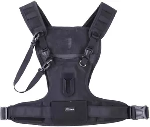 Nicama Camera Carrying Chest Harness Vest with Secure Straps for 1 Camera Canon - Picture 1 of 7