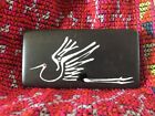 Old Japanese Swan Metal Cigarette Box …beautiful collection / accent piece