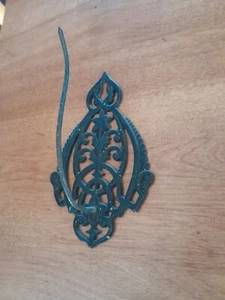 Vintage Decorative Cast Iron Wall Mount Invoice / Bill, Check Spike - Picture 1 of 5