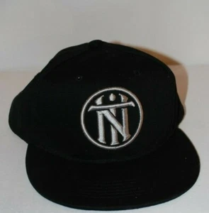 NightTrain Cold Brew Coffee Liqueur Black Baseball Hat White Letters front/back - Picture 1 of 5