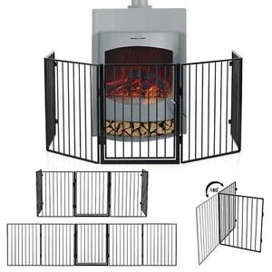 Kaminschutzgitter Schutzgitter Ofenschutzgitter Gitter Tierschutzgitter Juskys® - Bild 1 von 7