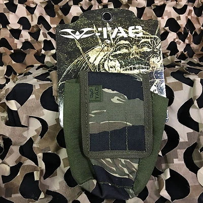 NEW Valken V-Tac Molle Vest Grenade Smoke Pouch - Tiger Stripe Camo