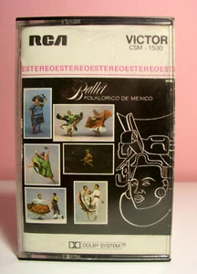 Vtg RCA 1972 Ballet Folklorico de Mexico Cassette CSM/1530 Hecho en Mexico ExcCo - Picture 1 of 2