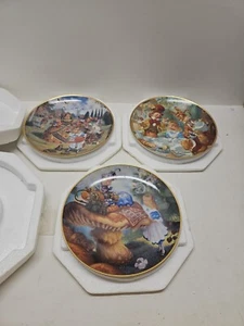 1994 Alice In Wonderland Collector Plate Lot of 3 plates!  - Picture 1 of 10