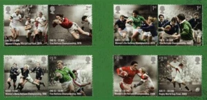 Juego de estampillas GB 2021 Rugby Union finas MNH Reino Unido P&P gratis - Imagen 1 de 1