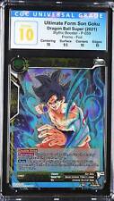 CGC 10 - DBS - Ultimate Form Son Goku - Mythic Booster - P-059