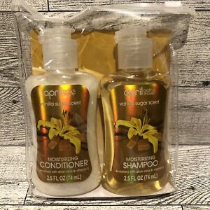 APRIL Bath & Shower Shampoo & Conditioner Set Vanilla Sugar 2.5 oz