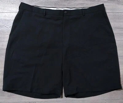 Pantalones Cortos de Golf Alan River Adulto Talla 44 Negros Frente Plano Verano Foto 1 de 4
