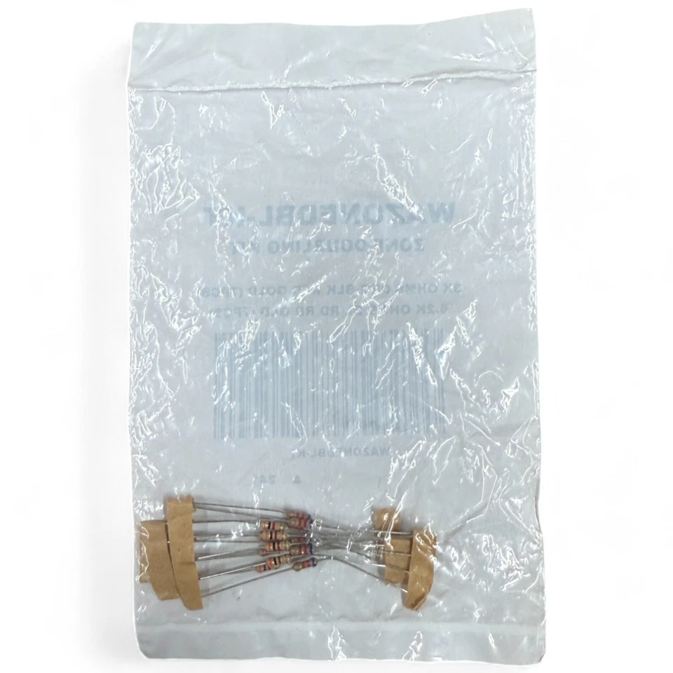 ADEMCO HONEYWELL WAZONEDBL-KT ZONE DOUBLING KIT  (7pc) 3K Ohm & (7pc) 6.2K Ohm - Image 1 of 2