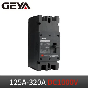 GEYA DC Circuit Breaker MCCB 2Pole 1000V 125-320A 8kV For Solar Photovoltaic PV - Picture 1 of 12