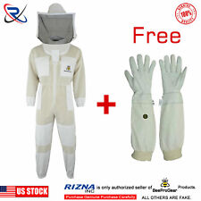 Beepro Ultra Ventilated 3 Layer Bee Beekeeping Suit Round Veil[4XL]  #UV13