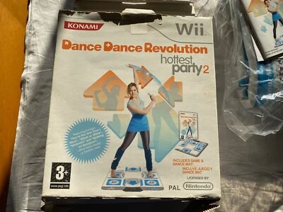 Dance Dance Revolution Hottest Party 2 Boxed With Dance Mat Nintendo WII PAL CIB - Image 1 of 4