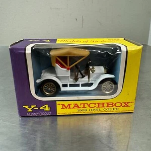 VTG Matchbox Lesney Models of Yesteryear Y-4 1909 Opel Coupe Purple Box 1966 - Picture 1 of 6