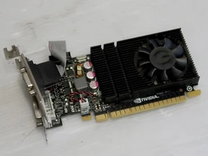 GeForce GT 730, 2GB DDR3, 128 BIT, HDMI, DVI, VGA, EVGA, Low Profile, WORKING - Picture 1 of 4