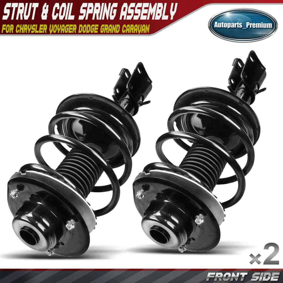 Conjunto De Faros Delanteros Para Dodge Grand Caravan