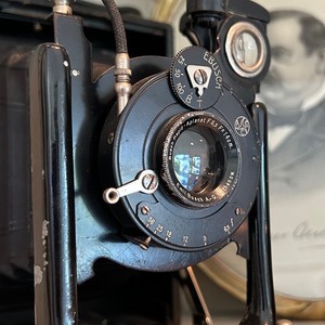 Emil Busch • Ergo • Rapid Aplanat f6.5 F 14 cm  View Camera AG. Rathenow Germany