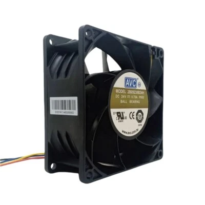 2B09238B24H 92mm DC 24V Cooling Fan High Speed Air For AVC 9038 92X92X38mm 24V - Image 1 of 4