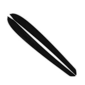 2Pcs Car Door Trim Dashboard Panel Cover For Tesla Model 3 21-23 Y 19-23 Matte - Picture 1 of 5