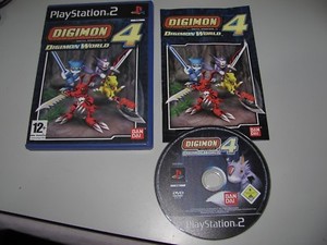 Digimon World 4 for Playstation 2 PAL Complete Tested And Working