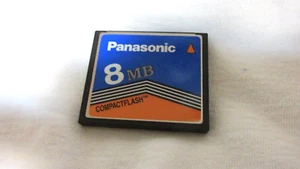 Panasonic CompactFlash Picture Card 8MB Vintage - Picture 1 of 2