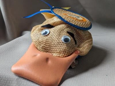 Sombrero de personaje vintage hecho en EE. UU. WALT DISNEY WORLD DONALD DUCK Mickey Mouse Club Foto 1 de 4