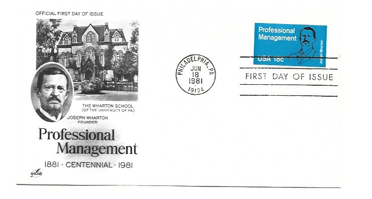 1920 Professional Management, ArtCraft, FDC - Image 1 of 1