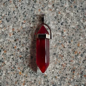 Hexagonal Chakra Crystal Pointed Pendants Stone - Picture 1 of 17