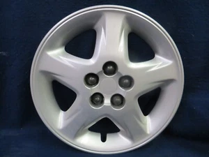 DODGE NEON 2000-2002 15"  5 SPOKE SILVER WHEEL COVER / HUBCAP - 1 - 544 - OEM - Picture 1 of 2