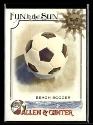 Beach Soccer - 2023 Topps Allen & Ginter Fun in the Sun #FITS-8 - Image 1 of 2