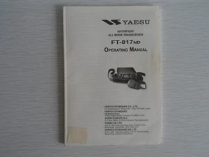 TYLKO INSTRUKCJA OBSŁUGI YAESU FT 817.............RADIO_TRADER_IRLANDIA. - Zdjęcie 1 z 3