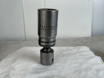 PROTO 7481,  7/8in.   1/2 Drive Swivel Impact Socket, USA - Image 1 of 4