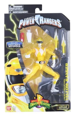 6,5-дюймовая экшн-фигурка Power Rangers Legacy Collection | Yellow Ranger - Изображение 1 из 2