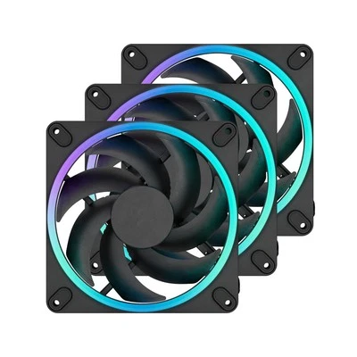 Fractal Design Momentum 14 RGB PWM Black 140 mm ARGB LED FDB FD-F-MR1-1403 - Image 1 of 4