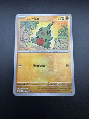Larvitar 047/131 Masterball S&V Prismatic Evolutions Pokemon Card TCG NM/MINT - Image 1 of 4