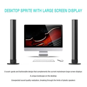Detachable Surround Sound Bar Bluetooth 2 Speaker in 1 Subwoofer TV Home Theater - Bild 1 von 24