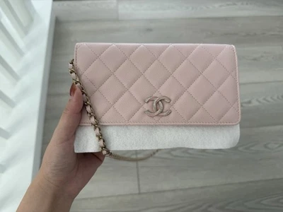 CHANEL Wallet On Chain Women light pink - Image 1 of 4