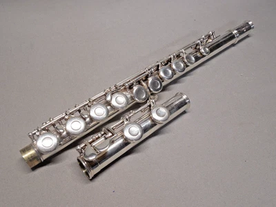 Gemeinhardt M2 Silver Plated Main Body & Foot Joint w/ Keys - Image 1 of 4