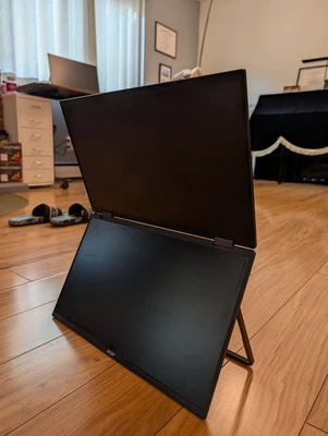 Acer PD163Q 15.6" Dual-Screen Portable Monitor 1920x1080 - Image 1 of 4